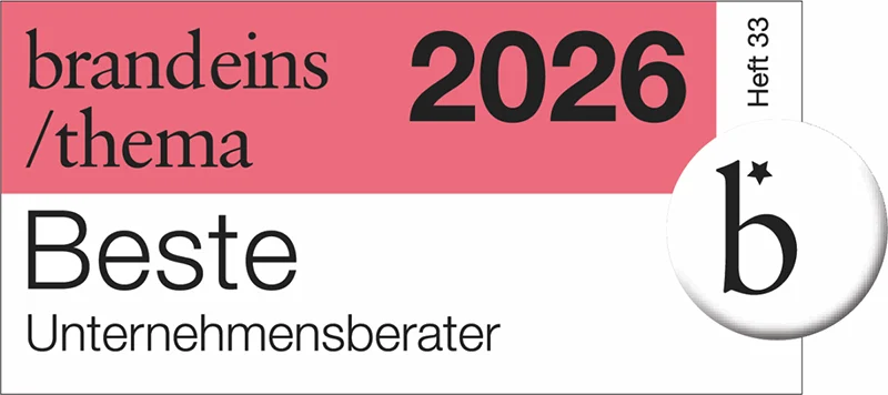 brandeins Beste Unternehmensberater 2026 brandeins Beste Unternehmensberater 2026